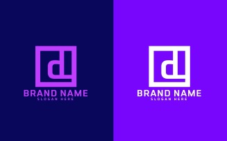 Brand D letter Logo Design