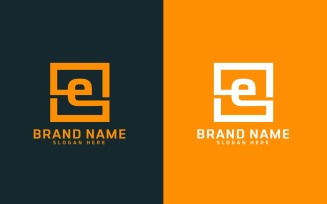 Brand E letter Logo Design - Small letter
