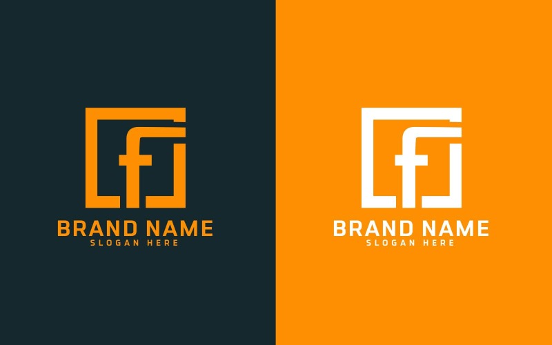 Brand F letter Logo Design Logo Template