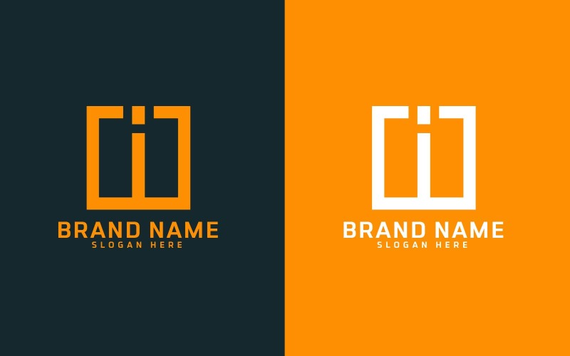 Brand I letter Logo Design - Brand Identity Logo Template