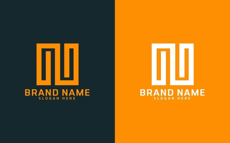 Brand N letter Logo Design - Brand Identity Logo Template