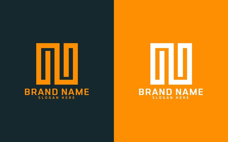 Brand N letter Logo Design - Brand Identity Logo Template