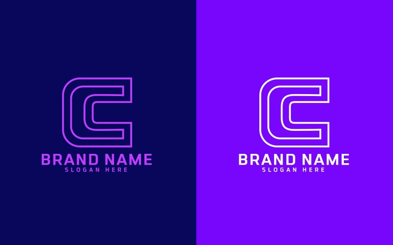 C letter Logo Design - Brand Identity Logo Template