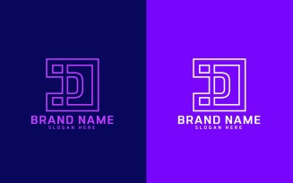 D letter Logo Design - Brand Identity