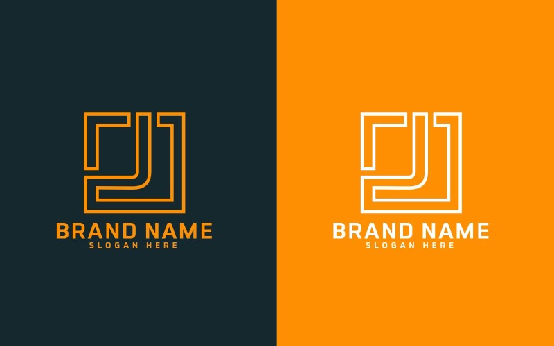 J letter Logo Design - Brand Identity Logo Template