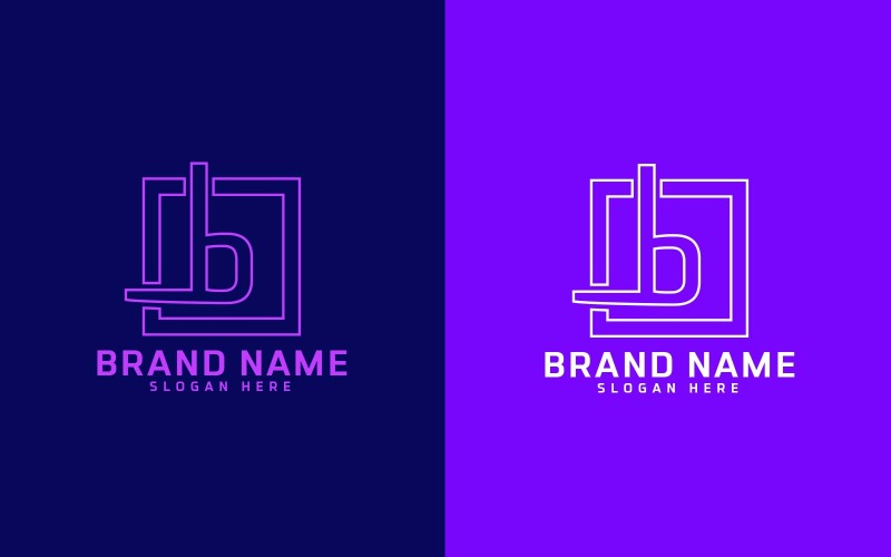 New Brand B letter Logo Design - Brand Identity Logo Template