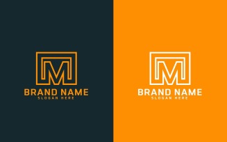 Brand M letter Logo Design