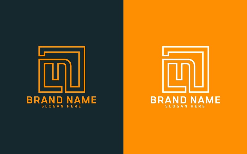Brand N letter Logo Design - Small Letter Logo Template