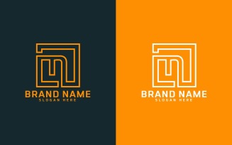 Brand N letter Logo Design - Small Letter