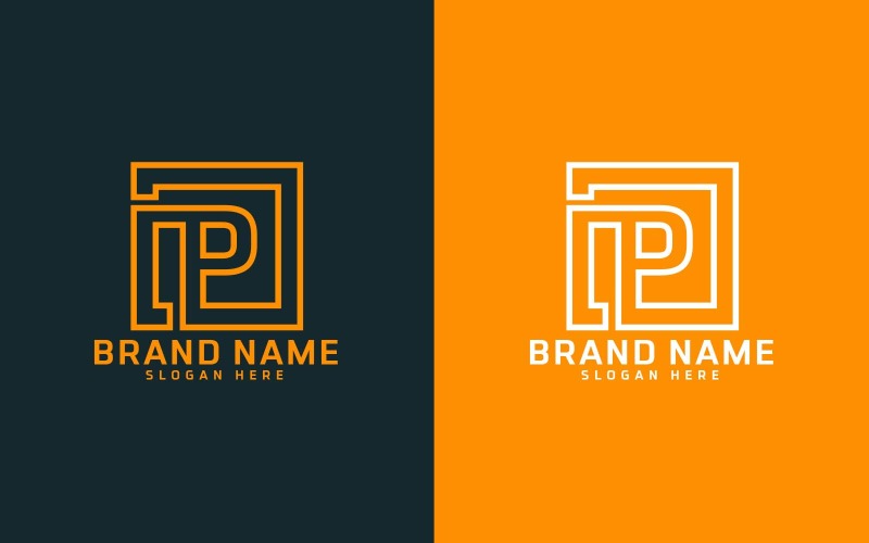 Brand P letter Logo Design Logo Template
