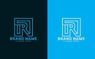 Brand R letter Logo Design