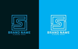 Brand S letter Logo Design - Brand Identity