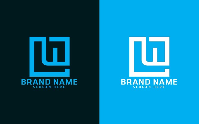 Brand U letter Logo Design - Small Letter Logo Template