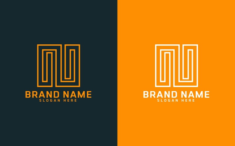 Creative N letter Logo Design - Brand Identity Logo Template
