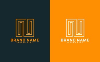 Creative N letter Logo Design - Brand Identity