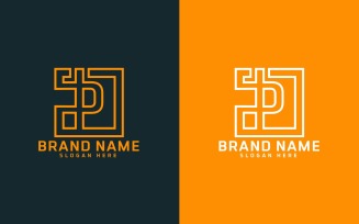 Creative P letter Logo Design - Brand Identity