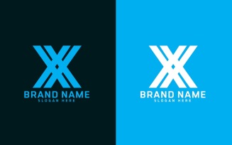 Professional X letter Logo Design - Brand Identity