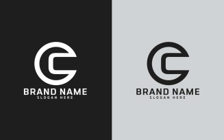 Brand C letter Circle Shape Logo Design - Brand Identity
