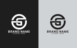 Brand G letter Circle Shape Logo Design - Brand Identity