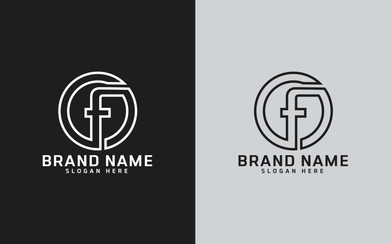 New Brand C letter Circle Shape Logo Design - Small Letter Logo Template