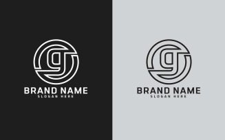New Brand G letter Circle Shape Logo Design -Small Letter