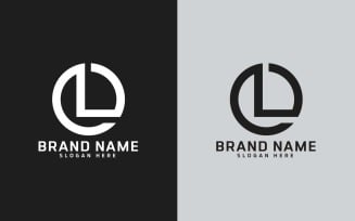 New Brand L letter Circle Shape Logo Design - Brand Identity
