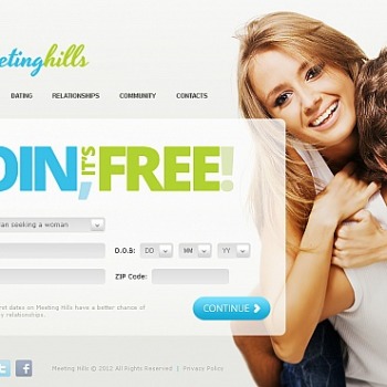 Dating Website Builder Templates