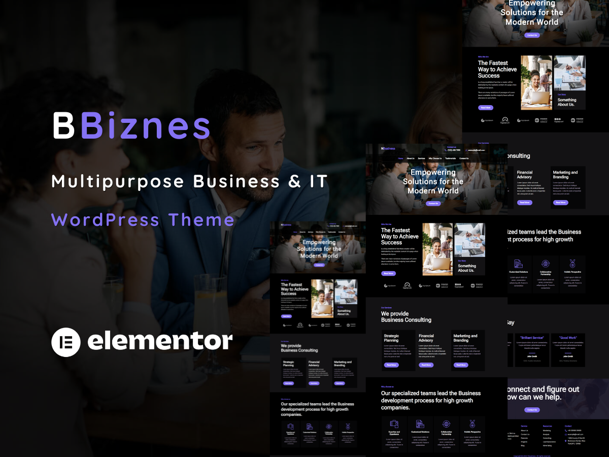 BBiznes WordPress Themes 351038