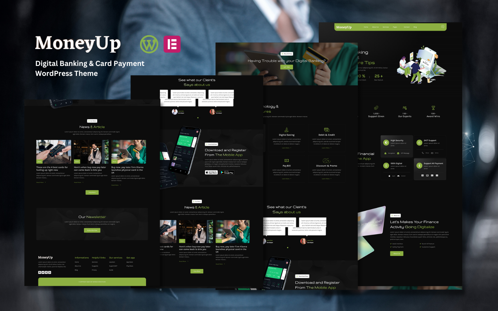 Template #351044 Business Responsive Webdesign Template - Logo template Preview