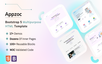 Appzoc - Multipurpose Bootstrap 5 HTML Template