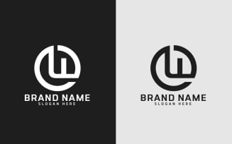 Brand U letter Circle Shape Logo Design - Small Letter