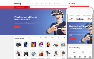 Mekog - Multi Vendor eCommerce Website Template