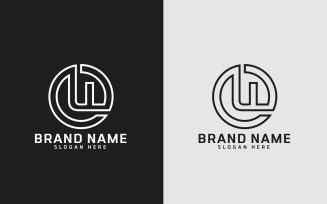 New Brand U letter Circle Shape Logo Design - Small Letter