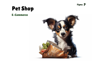Pet Paw — Pet Shop Minimalistic E-Commerce UI Template