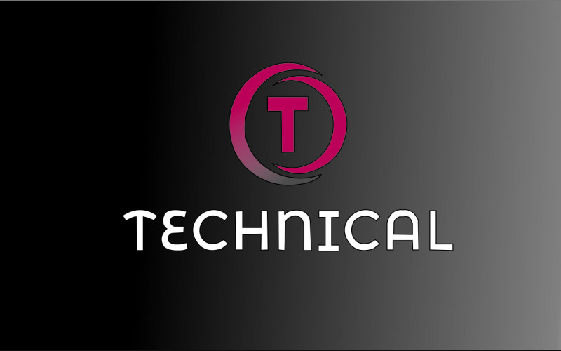Technical Repair Logo Design Logo Template
