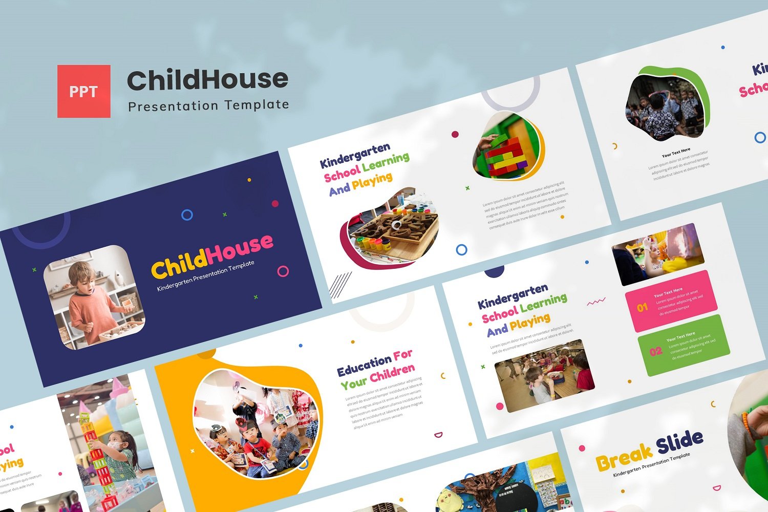 Template #351168 Children Play Webdesign Template - Logo template Preview