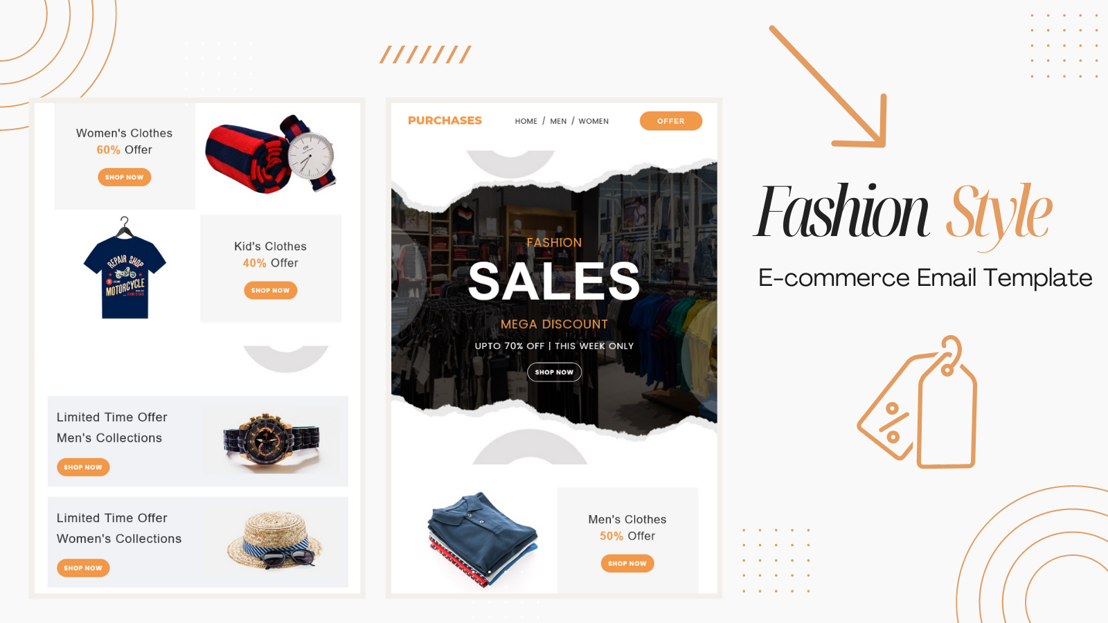 Fashion Sale – E-commerce Email Template