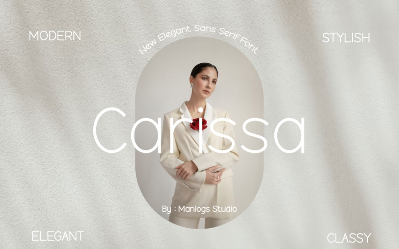 Carissa - Elegant - Sans Serif - Typeface Font