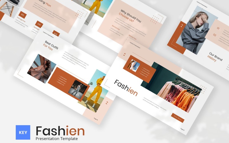 Fashien — Fashion Keynote Template