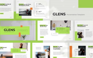Glens - Photography Google Slides Template