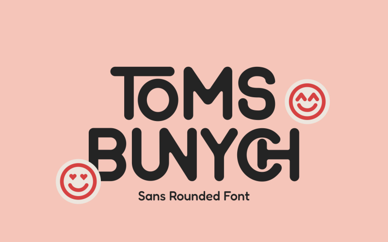 Toms Bunich - Rounded Font