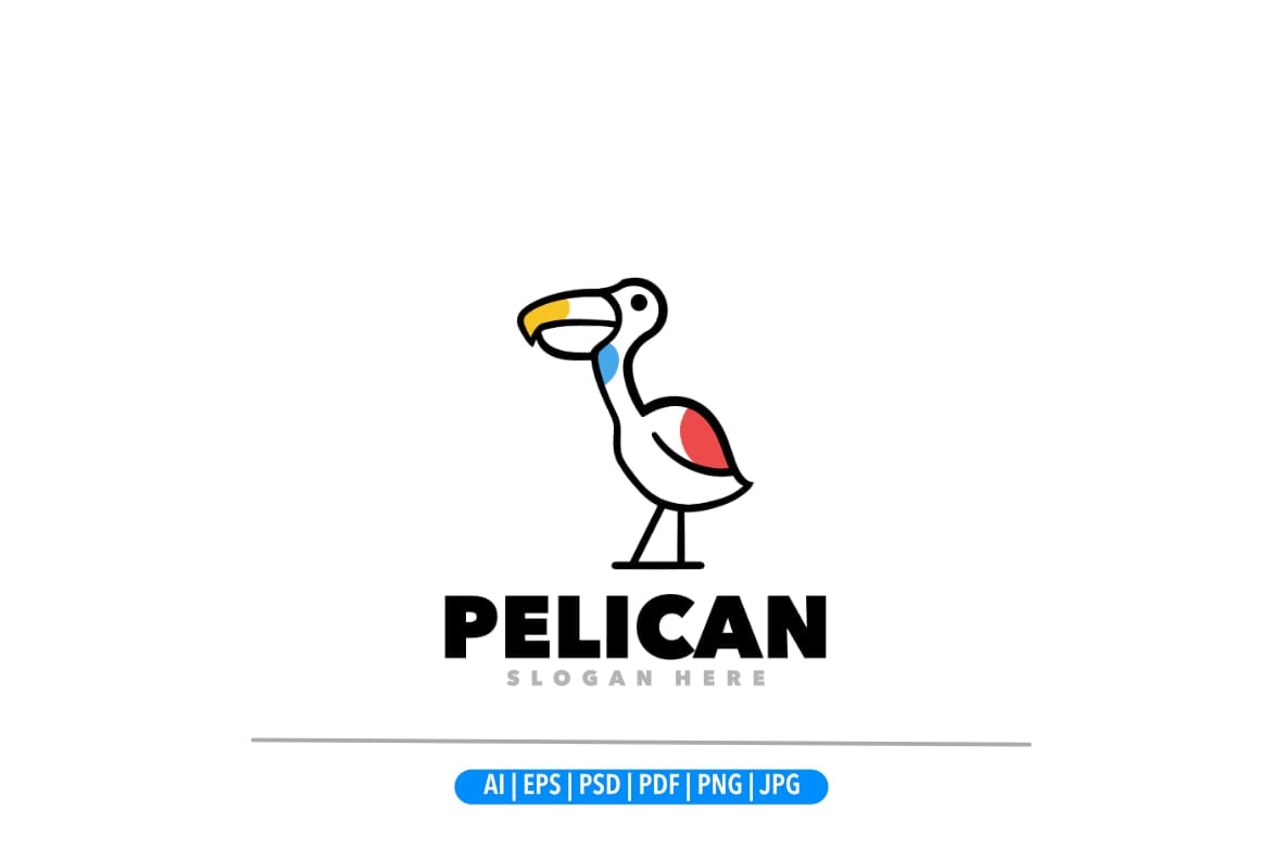 Kit Graphique #351359 Heron Pelican Divers Modles Web - Logo template Preview