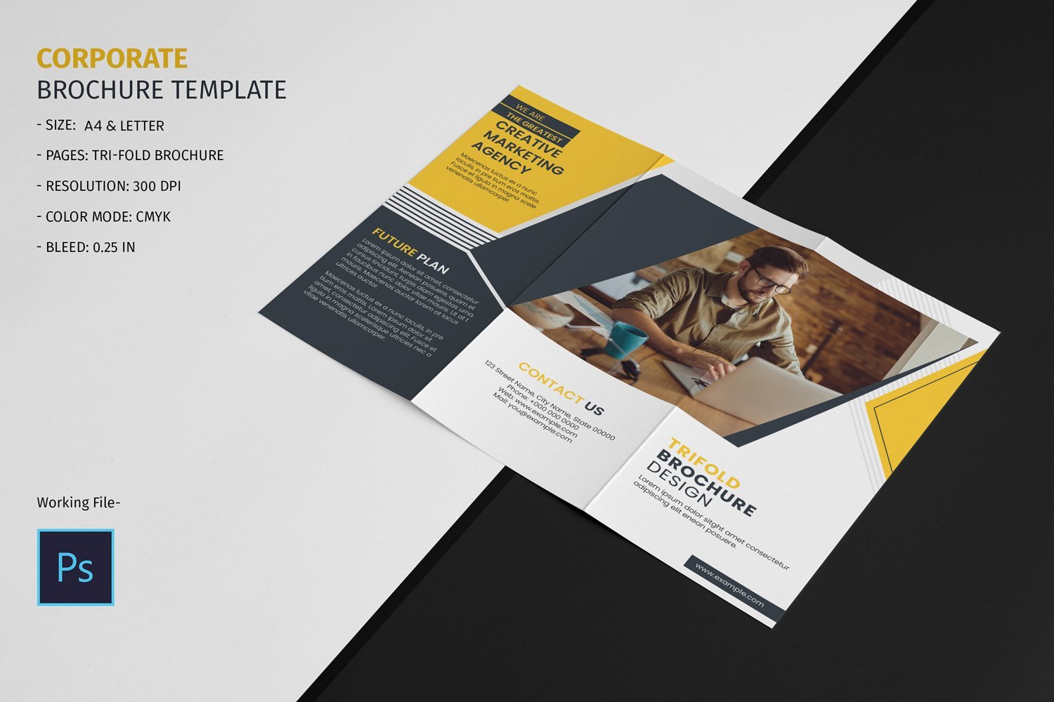 Template #351389 Brochure Company Webdesign Template - Logo template Preview