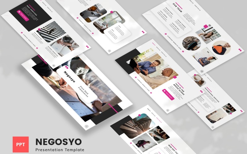 Negosyo — Pitch Deck Powerpoint Template PowerPoint Template
