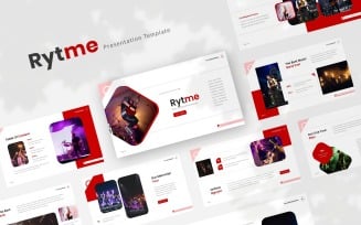 Rytme — Musical Band Google Slides Template