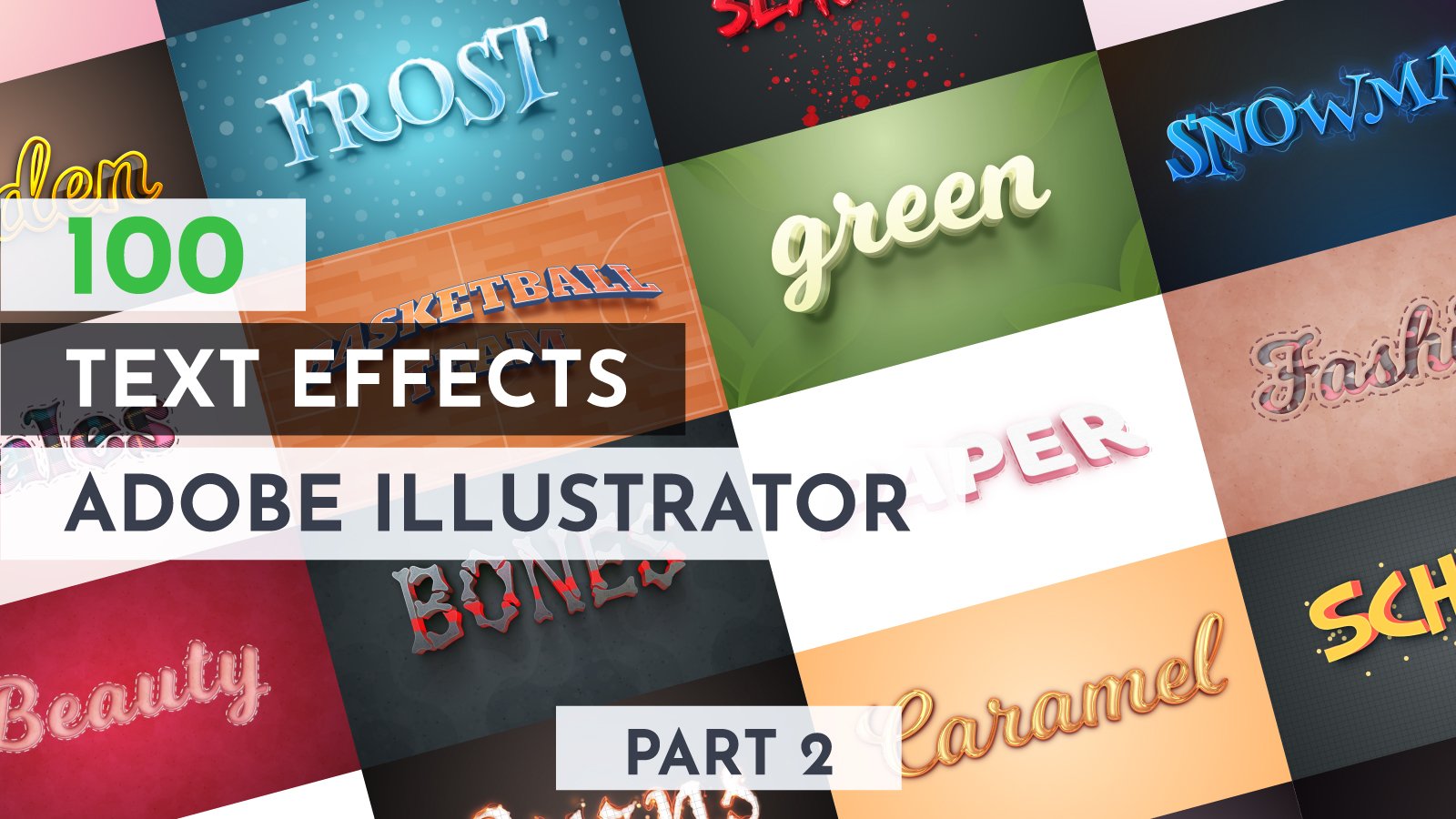 Template #351400 Effect Font Webdesign Template - Logo template Preview