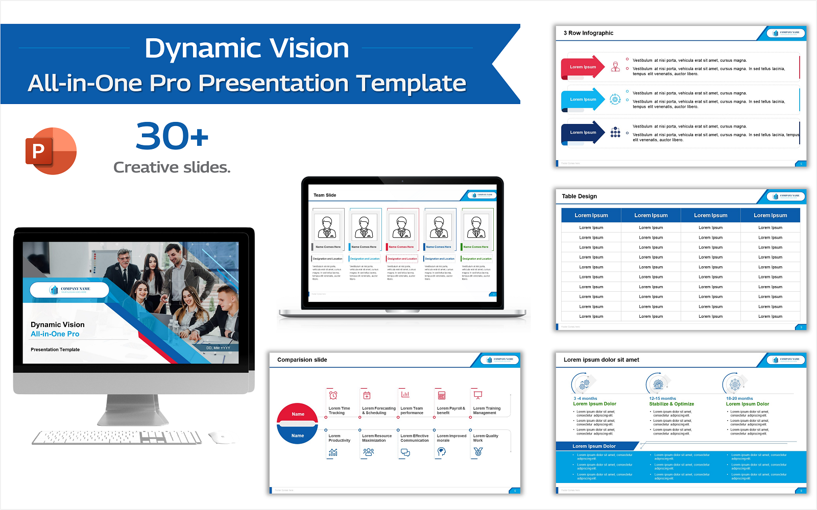 Dynamic Vision - All-in-One Pro Presentation Template