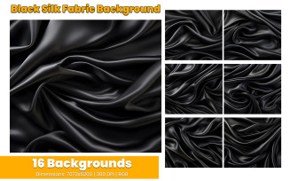 Black Silk Fabric Backgrounds