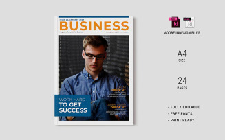 Business Magazine Template 03