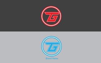 Simple J Company Logo Design Template